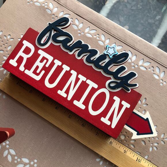 NWT 3 Ashland Patriotic Signs, America Jar, Family Reunion, Liberty Jar - Picture 10 of 15